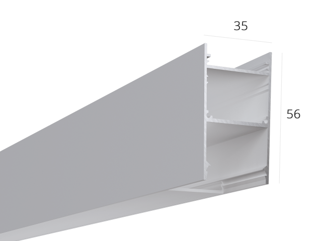 Alüminyum LED profil LINE 3556 | 444