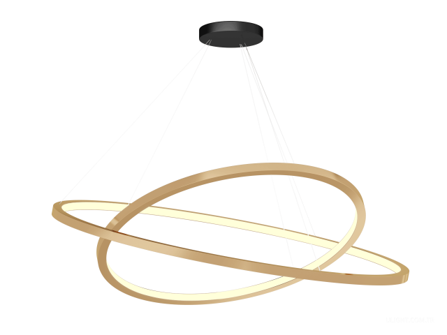 Armatürler HOKASU PL6 (GOLD/D625-830/LT70 — 3K/54,8W/120deg)