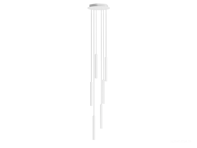 Askılı armatürler HOKASU PL14 (RAL9003/D40/320mm — 4K/30W/40deg)