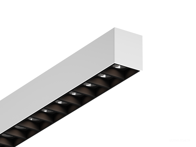 Lineer armatürler HOKASU 35/40 U&D LS (ral9003/2590.2mm/98— 3K/78.4W/10deg)