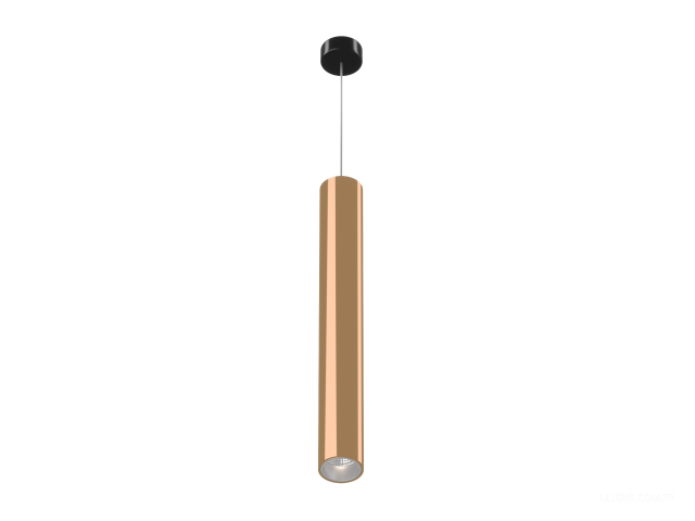 Armatürler HOKASU Tube Hang+ (GOLD/D40/320mm/Lens — 2.7K/5W/24deg/CRI98)