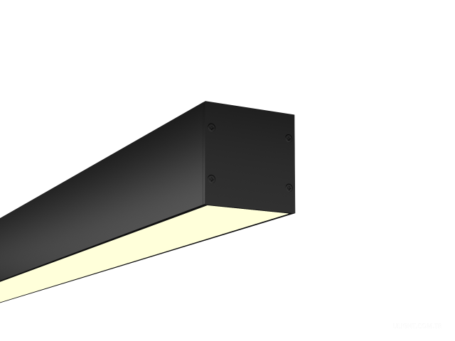 Lineer armatürler HOKASU 50/50 U&D Prom NoPS (RAL9005/750mm/LT70 — 3K/28,5W) — Adaptör olmadan