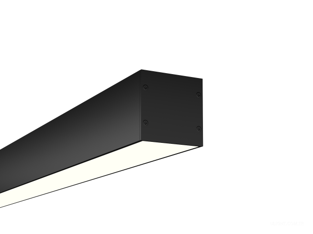 Lineer armatürler HOKASU 50/50 U&D Prom NoPS (RAL9005/500mm/LT70 — 4K/19W) — Adaptör olmadan