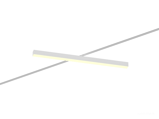 Raylı armatürler 6063 5050 TR2 (RAL9003/1000mm/LT70 — 3K/38W)