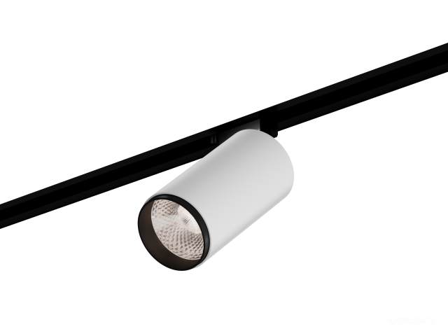 Armatürler HOKASU Tube Zoom TR2 (RAL9003+B/D85/160mm — 5K/30W/12-50deg/CRI97/VB)