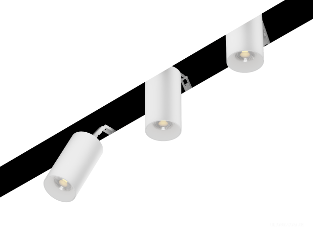 Armatürler HOKASU Tube HIDE TR2 (RAL9003/D85/Lens — 3K/20W/60deg/CRI97/VB)