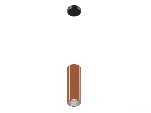 Armatürler HOKASU Tube Hang (COPPER/D55/160mm — 3K/10W/23deg/CRI98) fotoğraf:1