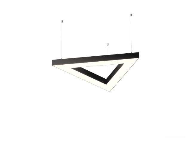 Armatürler HOKASU Delta S50 (RAL9005/3x398/LT70 — 4K/26W) fotoğraf:10