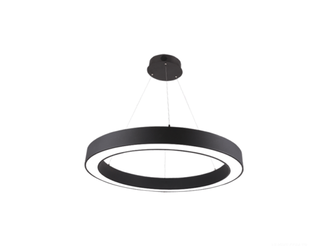 Linear lamba Simit (Siyah/600mm/80mm — 6.5K/45W/CRI85)