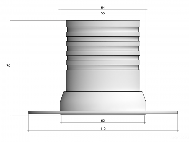 Armatürler POINT HIDE (RAL9005 — GU10) | e6631a076cdf94f37954fce4f355f42f