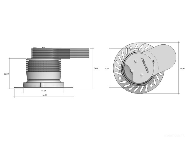 Armatürler HOKASU DOT Edgeless (Silver — 4K/10W/60deg/CRI90)