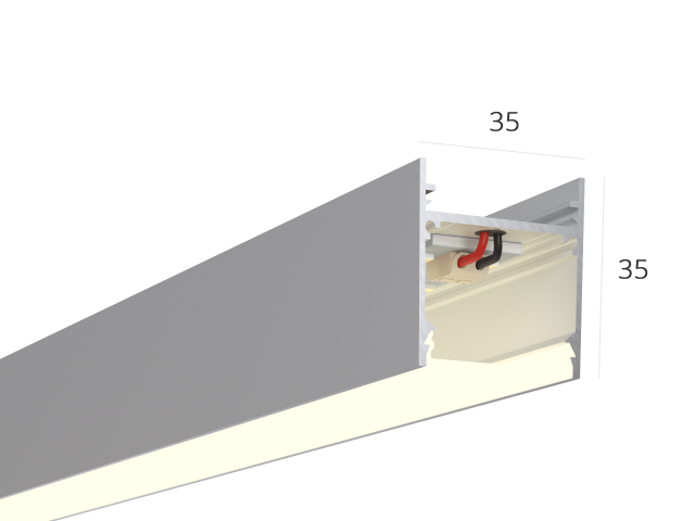 Lineer armatürler LINE 3535, fotoğraf:3