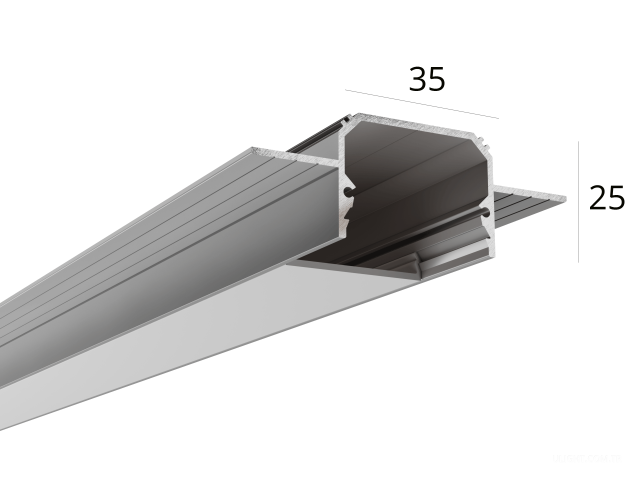 Alüminyum LED profil LINE 3525 FANTOM | f1a9d1e4a0cfe9c0902b5fe9d571c6f8