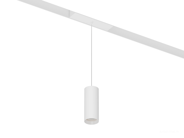 Armatürler HOKASU OneLine Tube Hang (RAL9003/D40/100mm/Lens — 4K/7W/60deg)