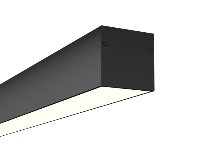 Lineer armatürler LINE3535P Adaptör olmadan (RAL9005/500mm/LT70 — 4K/17W) | 4