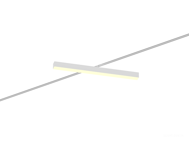 Raylı armatürler 6063 5050 TR2 (RAL9003/750mm/LT70 — 3K/28W)