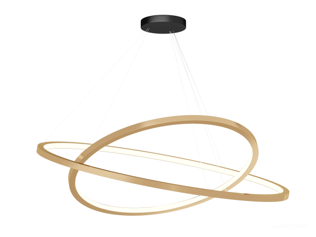 Armatürler HOKASU PL6 (GOLD/D625-830/LT70 — 4K/54,8W/120deg)