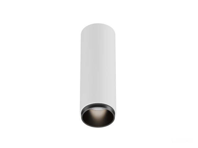 Armatürler HOKASU Tube Zoom (RAL9003+B/D55/160mm — 5K/10W/12-50deg)