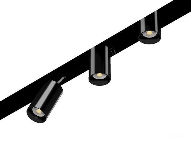 Armatürler HOKASU Tube HIDE TR2 (RAL9005/D85/Lens — 5K/40W/60deg/CRI97/VB)