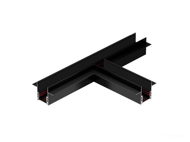 Bağlantı ekipmanı 6063 TrackLine Edgeless (T/RAL9005) | tl-in_2