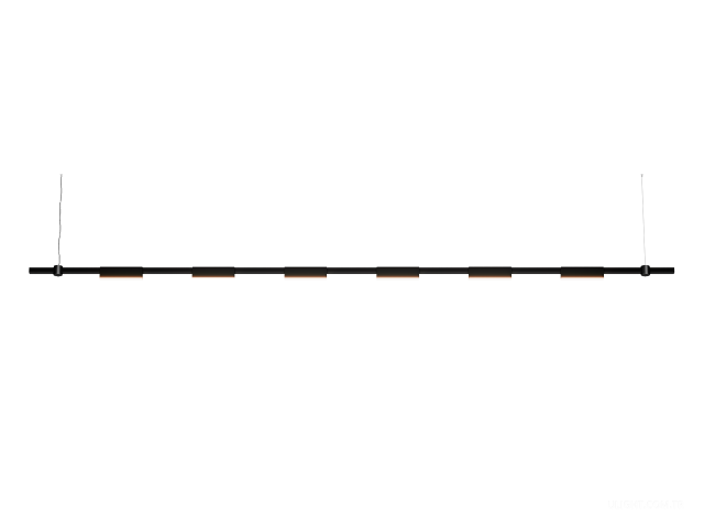 Askılı armatürler HOKASU PL11 (RAL9005/3000mm – 200mm/LT70/3K/36W/120deg)