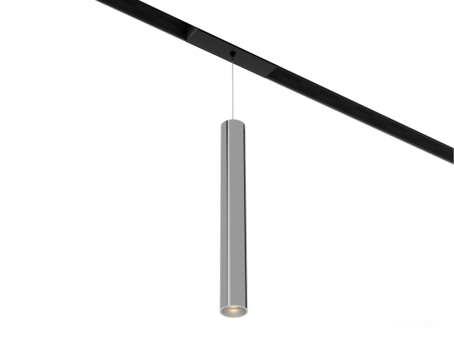 Armatürler HOKASU OneLine Tube Hang (SILVER/D40/320mm/Lens — 4K/7W/60deg)