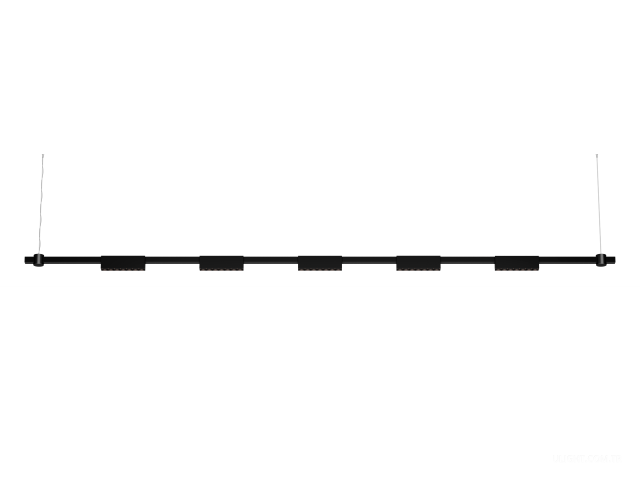 Askılı armatürler HOKASU PL11 (RAL9005/2500mm – 190mm/3K/17.5W/40deg)