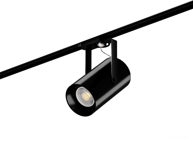 Armatürler HOKASU Tube Clip TR2 Lens (RAL9005/D85 — 4K/40W/38deg/CRI97/VB)