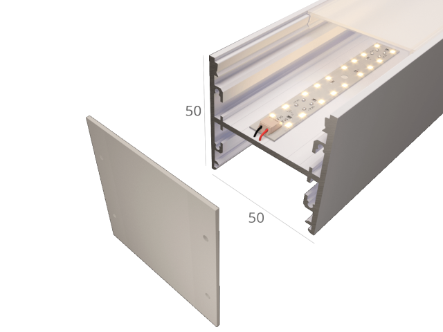 Lineer armatürler HOKASU S50 U&D | 44a0f62a9b01e36d6bf7bdf38f88aad3