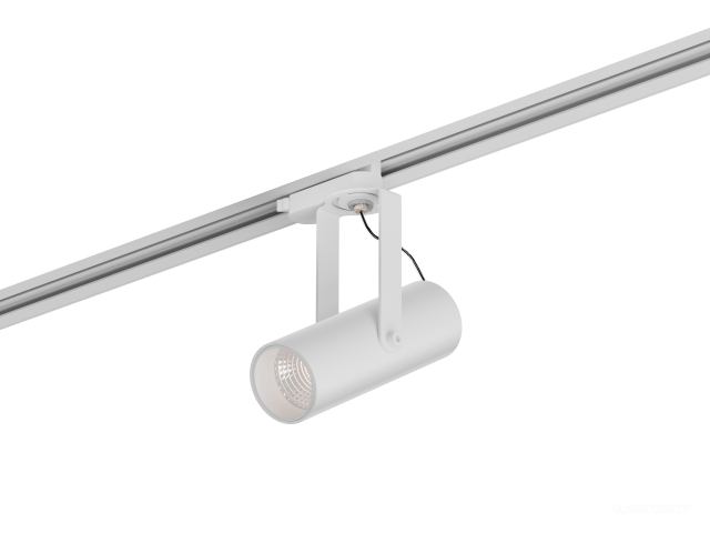 Armatürler HOKASU Tube Clip TR2  (RAL9003/D55 — 3K/10W/10deg) | 55w