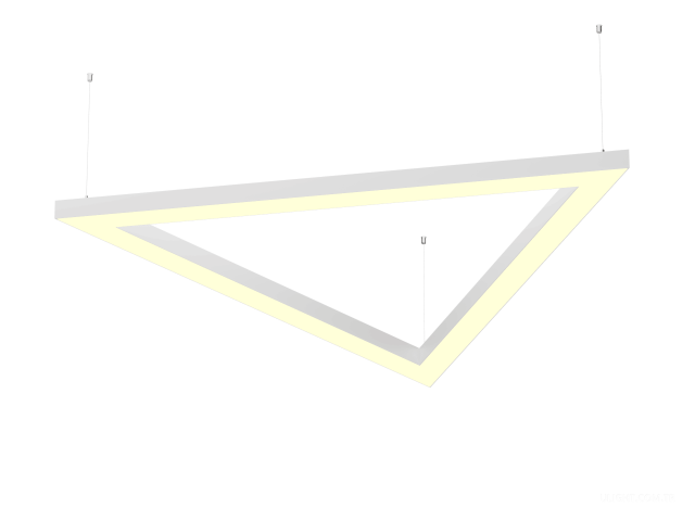 Armatürler HOKASU Delta S50 (RAL9003/3x811/LT70 — 3K/52W)