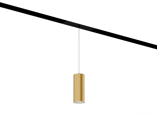 Armatürler HOKASU OneLine Tube Hang (GOLD/D40/100mm/Lens — 3K/7W/24deg)