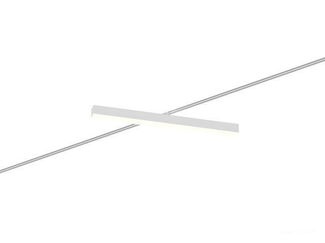 Raylı armatürler 6063 5050 TR2 (RAL9003/750mm/LT70 — 4K/28W)