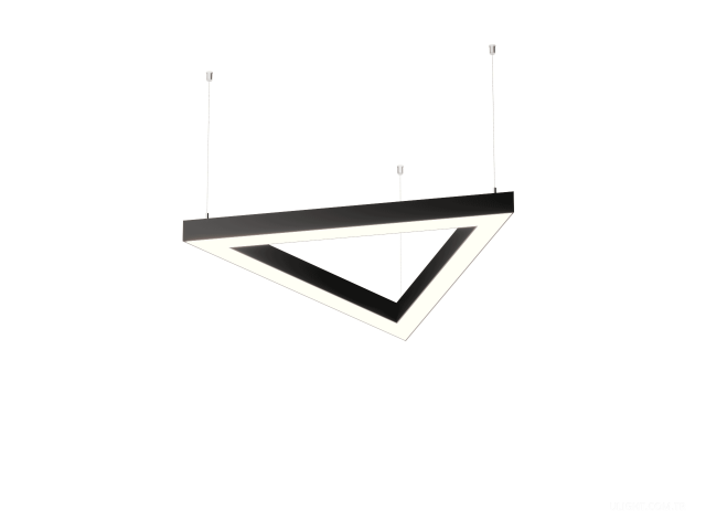 Armatürler HOKASU Delta 35/40 (RAL9005/3x408/LT70 — 4K/28W)