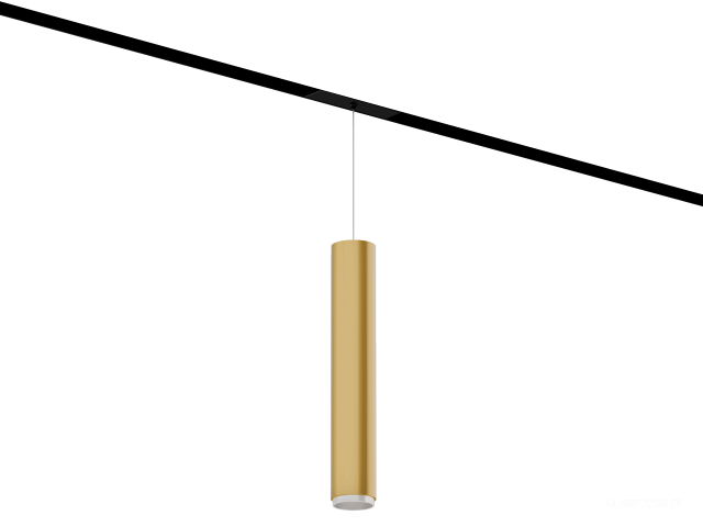 Armatürler HOKASU OneLine Tube Hang Zoom (GOLD/D55/320mm — 3K/10W/12-50deg)