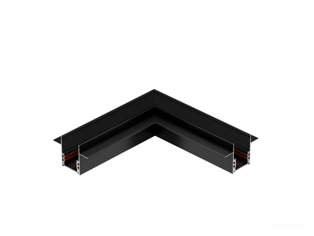 Bağlantı ekipmanı 6063 TrackLine Edgeless (L/RAL9005) | tl-in_1