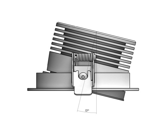 Armatürler HOKASU DOT Spin DTW noPS (Silver — 2.2-4K/10W/60deg/CRI97)