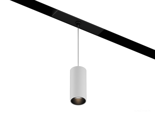 HOKASU OneLine Tube Hang (RAL9003+B/D40/100mm — 2.7K/5W/15deg)