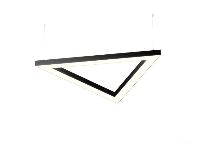 Armatürler HOKASU Delta S50 (RAL9005/3x623/LT70 — 4K/39W)