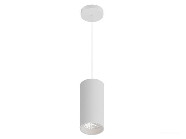 Armatürler HOKASU Tube Hang (RAL9003/D75/160mm — 5K/20W/23deg)