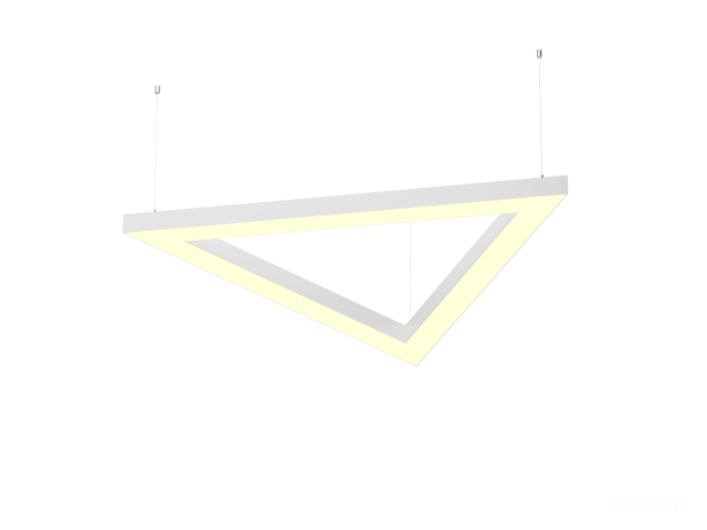 Armatürler HOKASU Delta S50 (RAL9003/3x623/LT70 — 3K/39W)