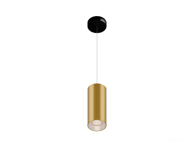 Armatürler HOKASU Tube Hang (GOLD/D85/160mm — 3K/30W/38deg)