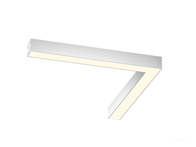 Armatürler HOKASU Corner S50 (RAL9003/830x830mm/LT70 — 3K/35W)