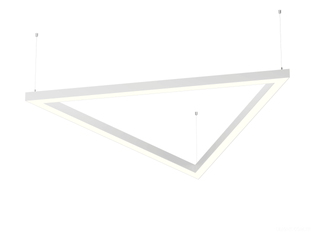 Armatürler HOKASU Delta 35/40 (RAL9003/3x819/LT70 — 4K/55W)